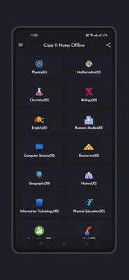 Class 11 Notes android App screenshot 1