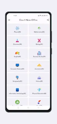 Class 11 Notes android App screenshot 6